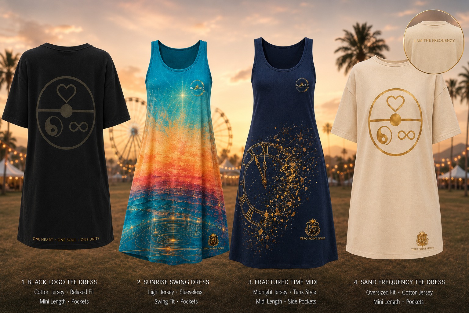 The 444 Hz frequency Dress Collection